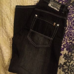 SOUTHPOLE Black Denim Pant